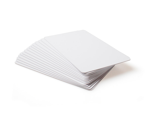 weiß CR80 760 Mikron PVC-Karten blanko 